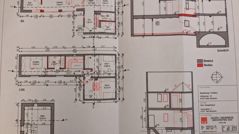 6, Woche bis 11.06 – Eine neue Hoffnung? Die ersten Architektenentwürfe !