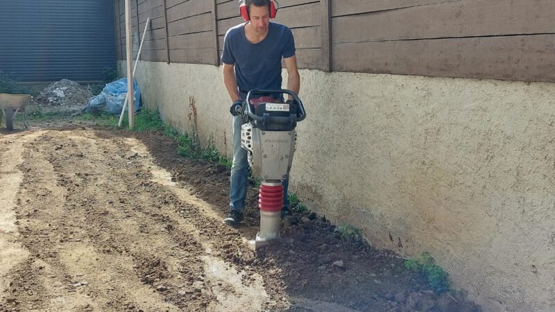 23. Woche bis 8.10 – Buddeln und Stampfen während der Kerb + Dachboden aufräumen