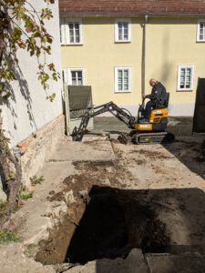 22. Woche bis 1.10 – Buddeln und Baugenehmigung