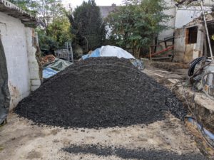 28. Woche bis 11.11 – Kies kommt, Matsch verschwindet