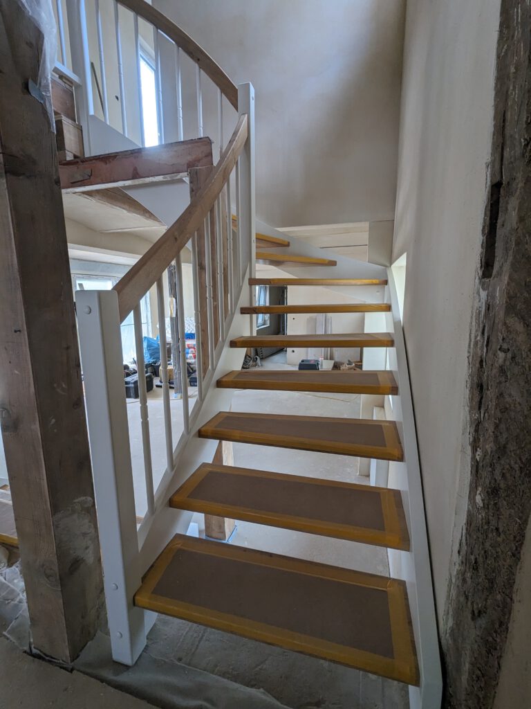 51. Woche bis 21.04 – Treppe, endlich!
