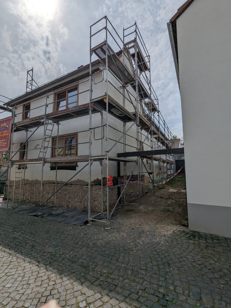 55. Woche bis 19.05 – Gerüst